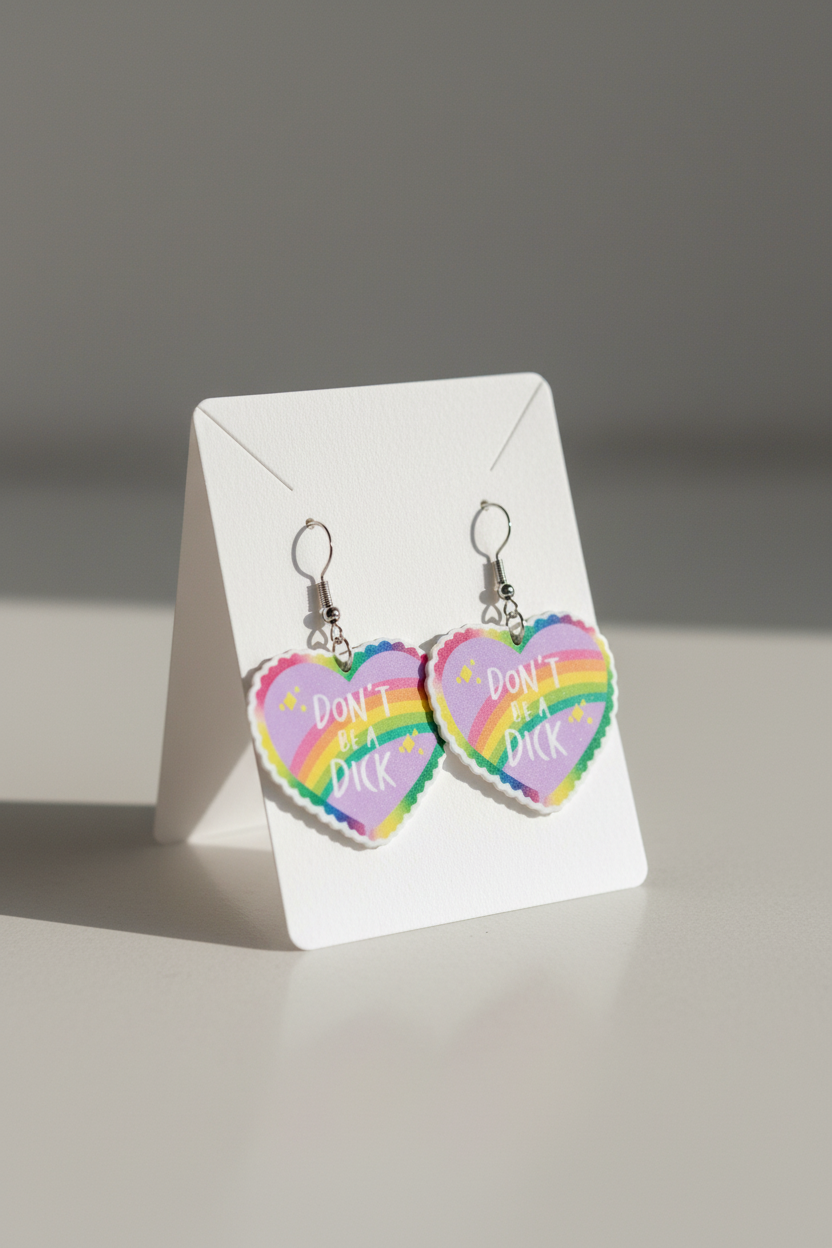 Sassy Earrings – Funny Statement Jewelry, Handmade Accessory