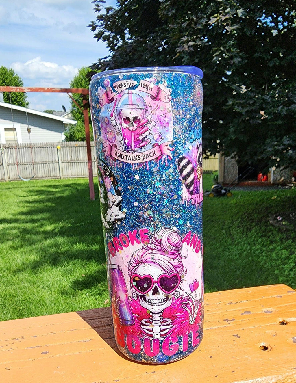 Funny Mom Tumbler: 20oz Stainless Steel Epoxy Cup, Coffee Lover Gift