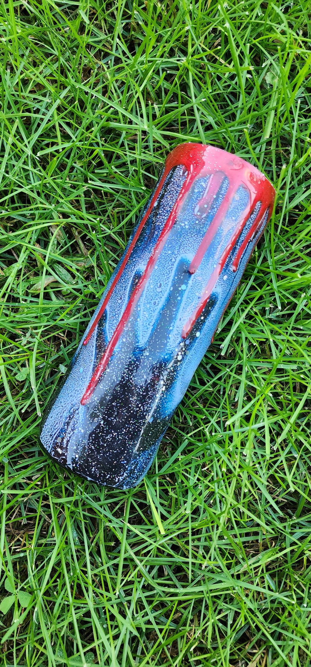 Bloody Jason Epoxy Drip Tumbler – Horror Movie Slasher Cup | Friday the 13th Inspired Drinkware