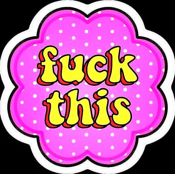 Funny Sarcastic Sticker Pack: Chaotic Humor for the Unhinged