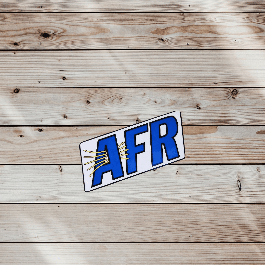 AFR Heads Hot Rod Sticker: Performance Vinyl Decal - Hempin Mayhem