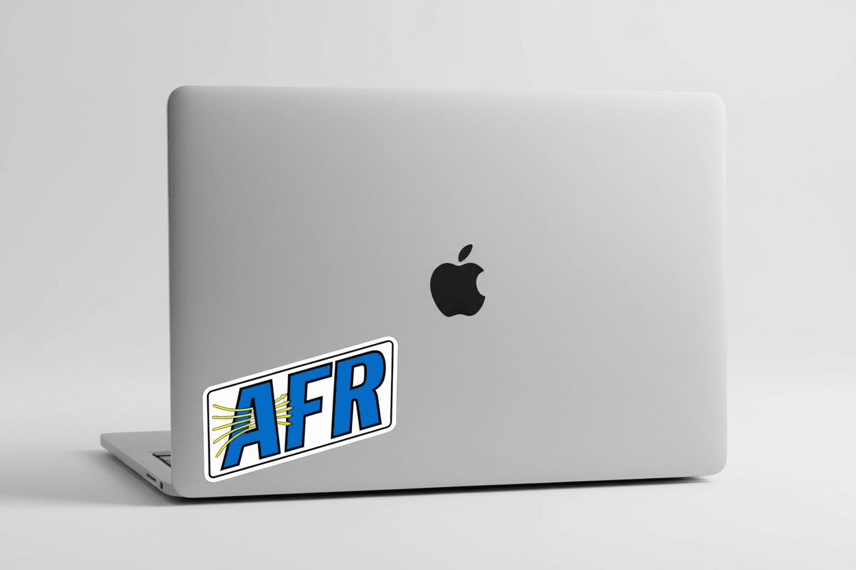 AFR Heads Hot Rod Sticker: Performance Vinyl Decal - Hempin Mayhem