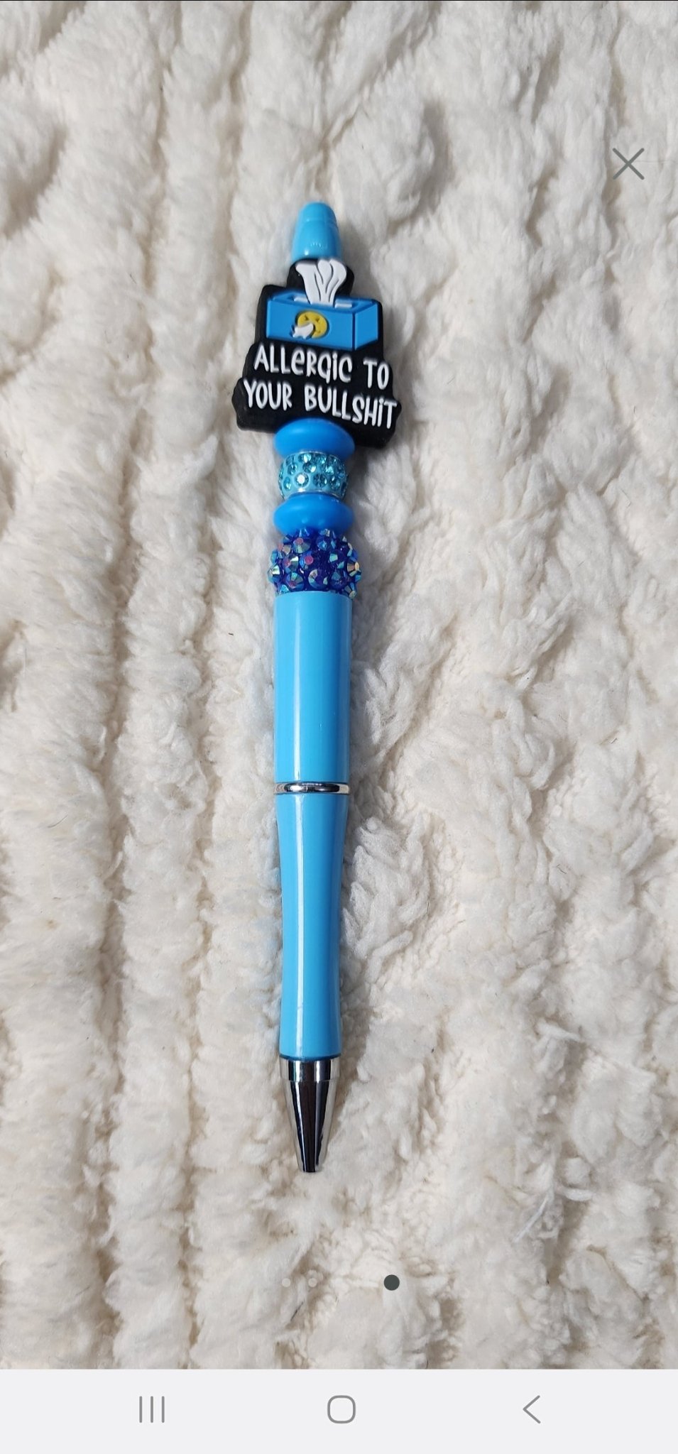 Allergic to Your Bulls*** Sassy Gift Bundle • Earrings, Pen, Keychain & Stickers • Funny Bestie Gift Box - Hempin Mayhem