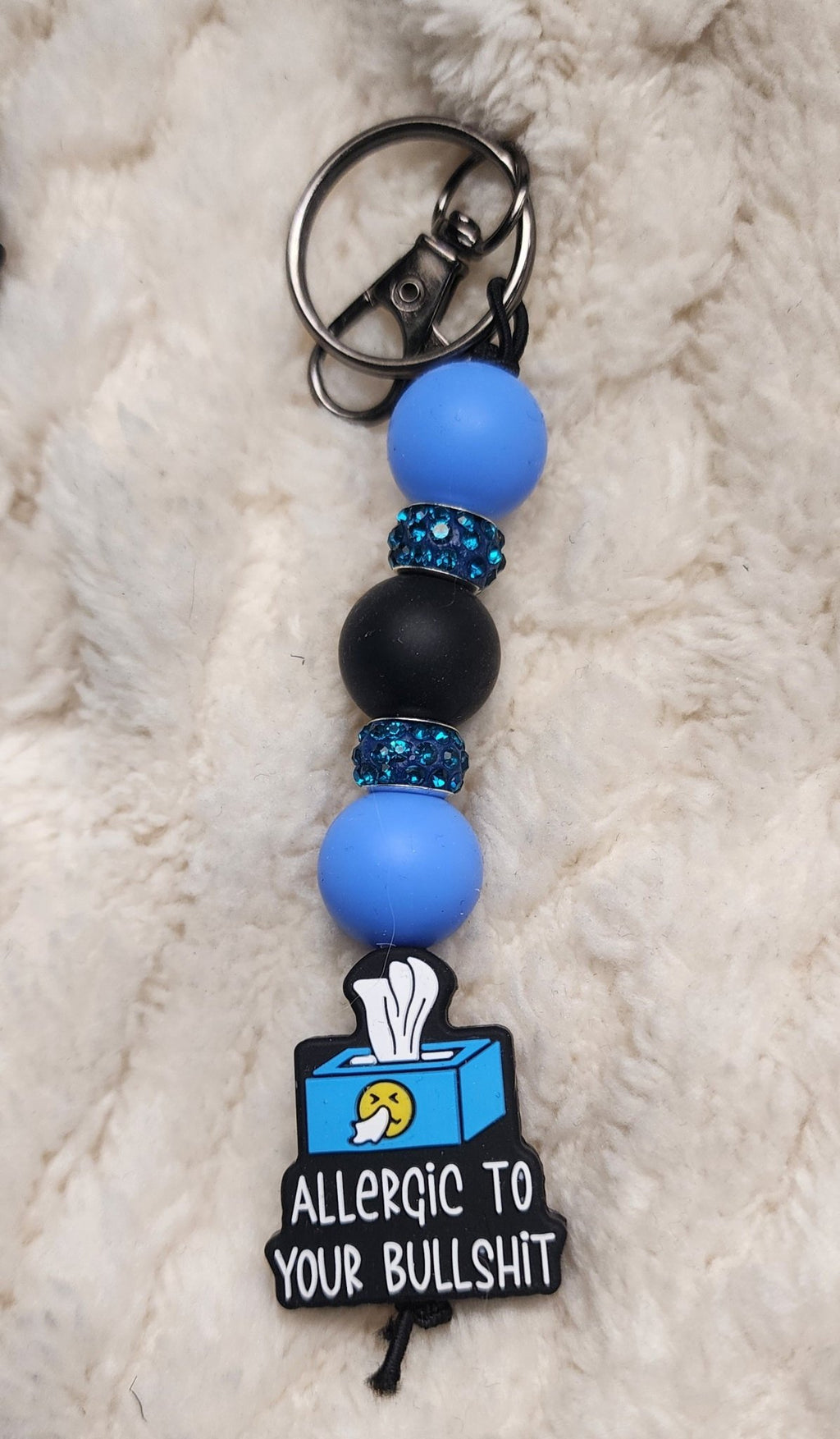 Allergic to Your Bulls*** Sassy Gift Bundle • Earrings, Pen, Keychain & Stickers • Funny Bestie Gift Box - Hempin Mayhem