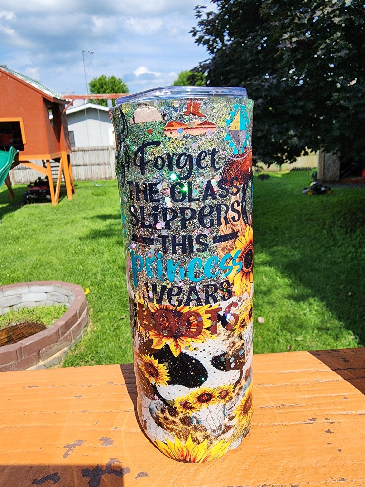 Cowgirl Boots Tumbler: Western Vibes 20 oz Stainless Steel - Hempin Mayhem