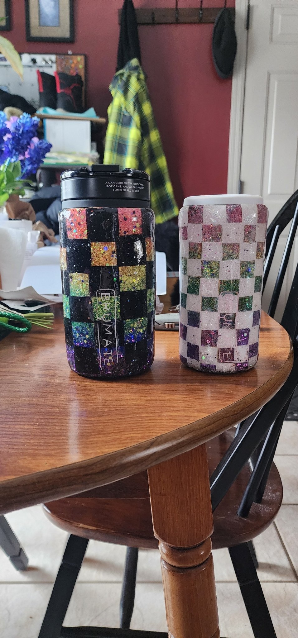 Custom Epoxy Tumblers - Hempin Mayhem
