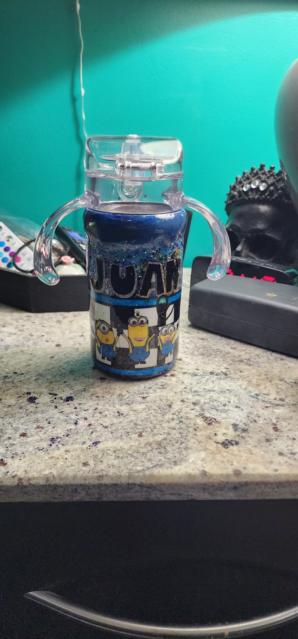 Custom Epoxy Tumblers - Hempin Mayhem