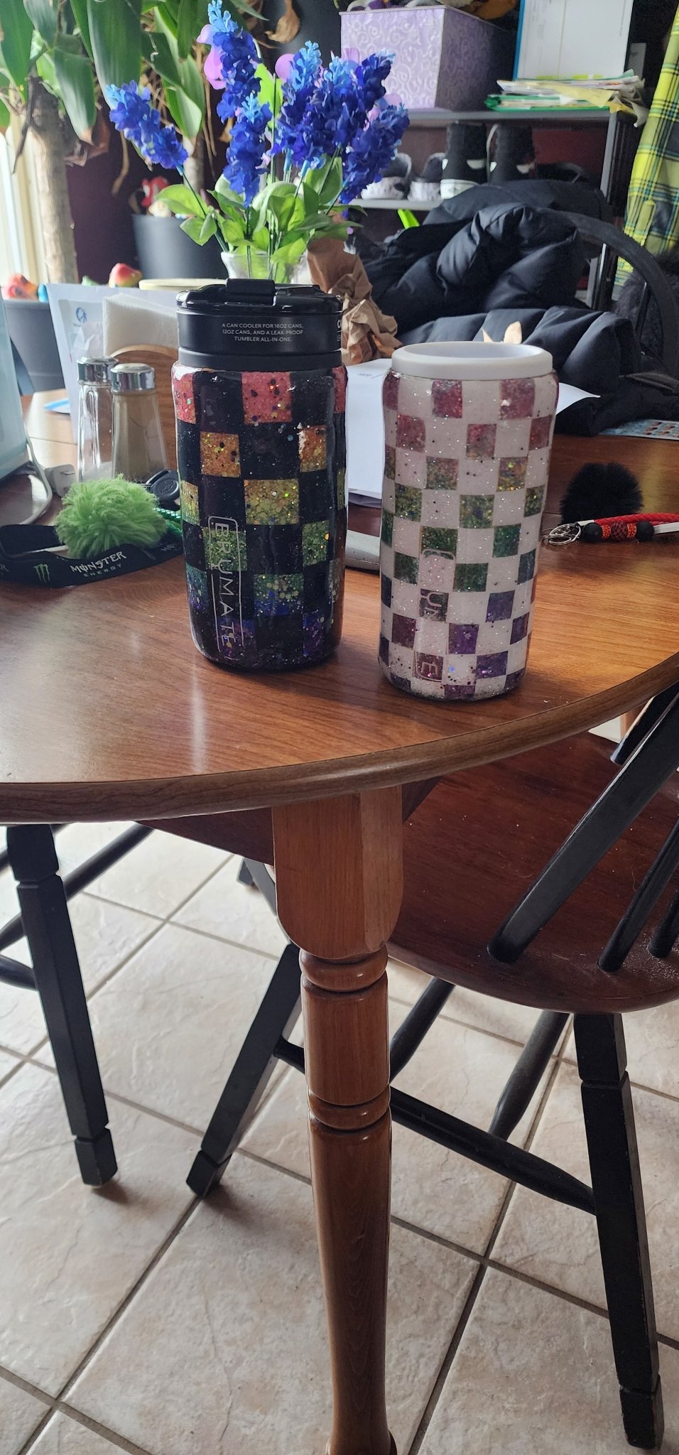 Custom Epoxy Tumblers - Hempin Mayhem
