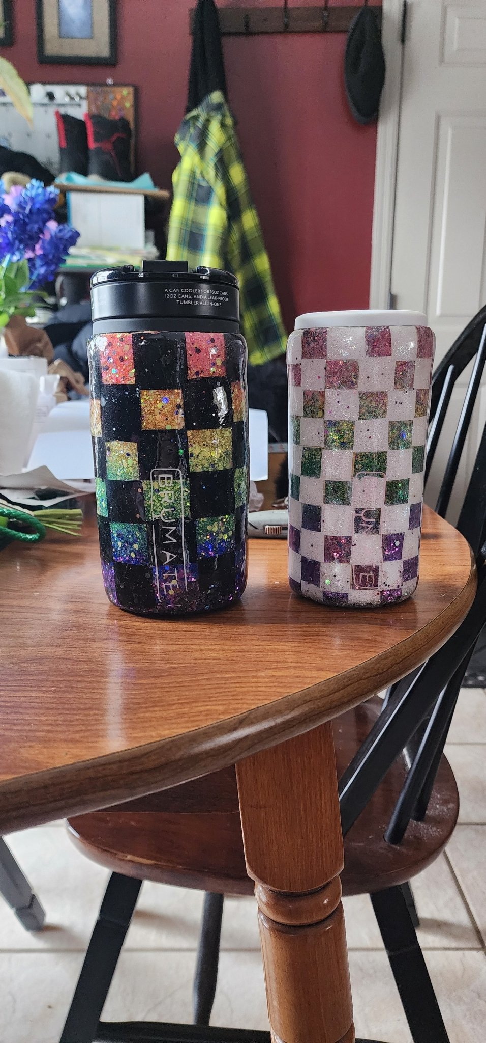 Custom Epoxy Tumblers - Hempin Mayhem