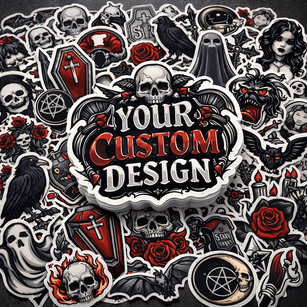 Custom Vinyl Stickers: Waterproof Logo Decals 4x4 - Hempin Mayhem