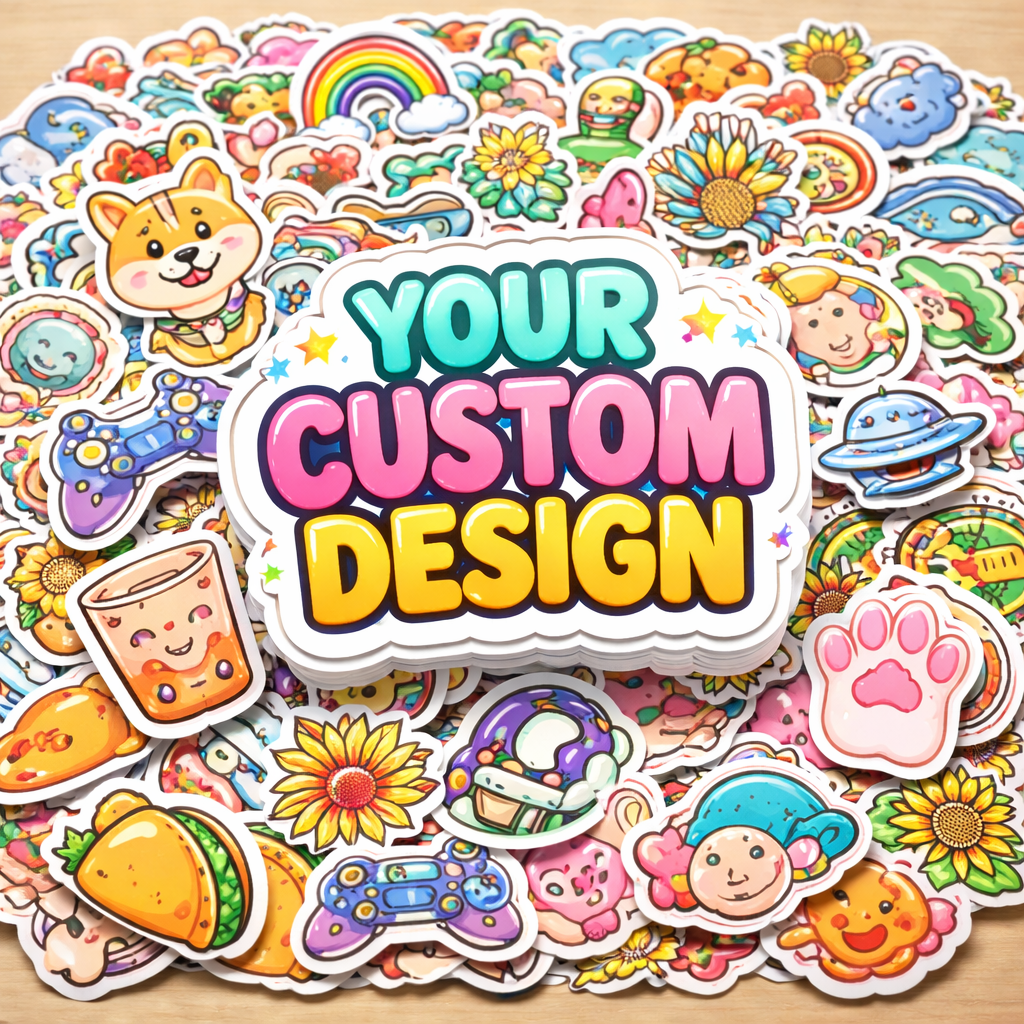 Custom Vinyl Stickers: Waterproof Logo Decals 4x4 - Hempin Mayhem