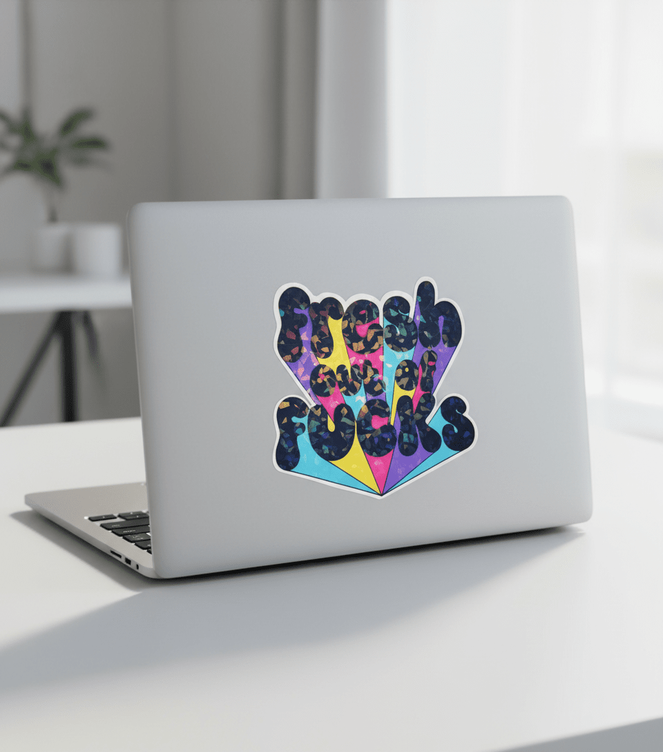 Fresh Out of F*cks Vinyl Sticker - Sassy Laptop Decal 4x4 **2 Pack** - Hempin Mayhem