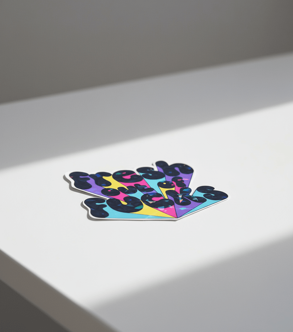 Fresh Out of F*cks Vinyl Sticker - Sassy Laptop Decal 4x4 **2 Pack** - Hempin Mayhem