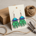Get in Loser UFO Earrings – Purple AF & Out of This World - Hempin Mayhem