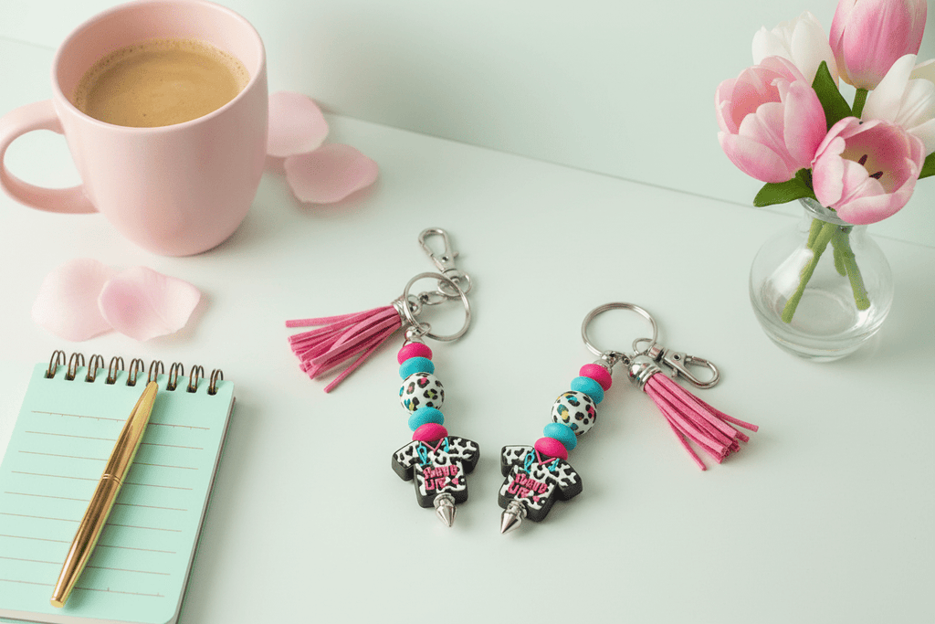 Handmade “Scrub Life” Keychain – Nurse, Doctor & Healthcare Hero Accessory - Hempin Mayhem