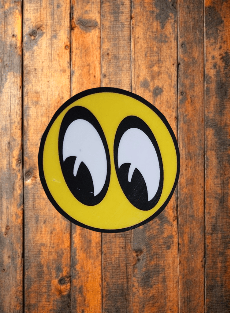 Hot Rod Sticker: 2x2 Waterproof Vinyl Decal - Hempin Mayhem