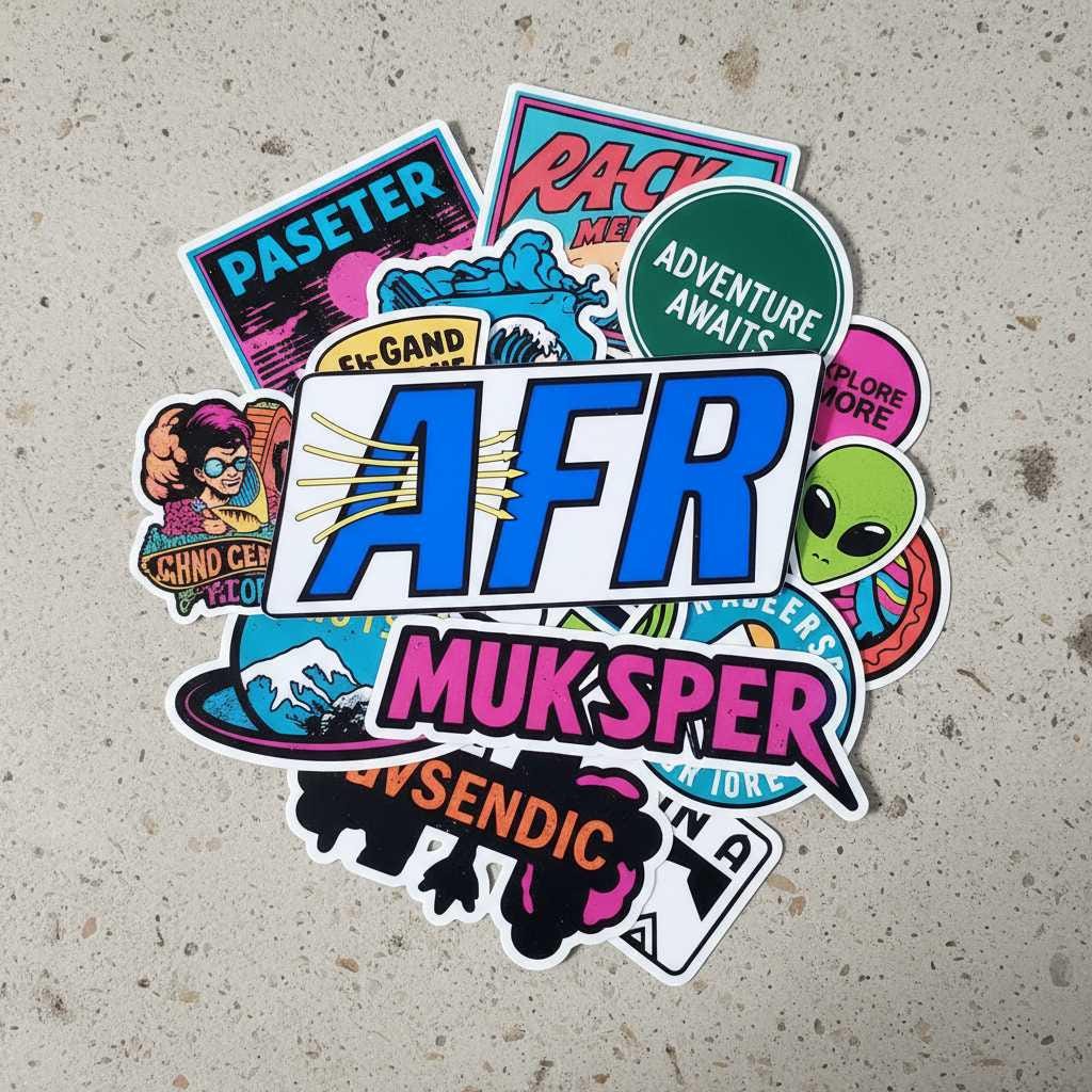 AFR Heads Hot Rod Sticker: Performance Vinyl Decal
