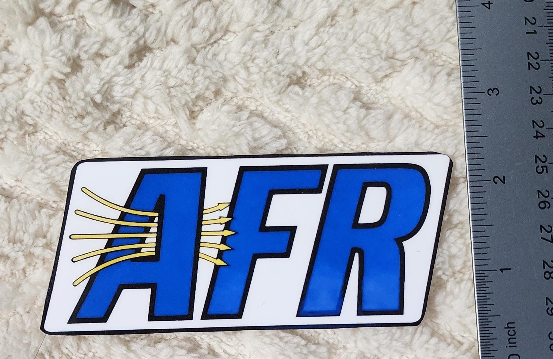 AFR Heads Hot Rod Sticker: Performance Vinyl Decal