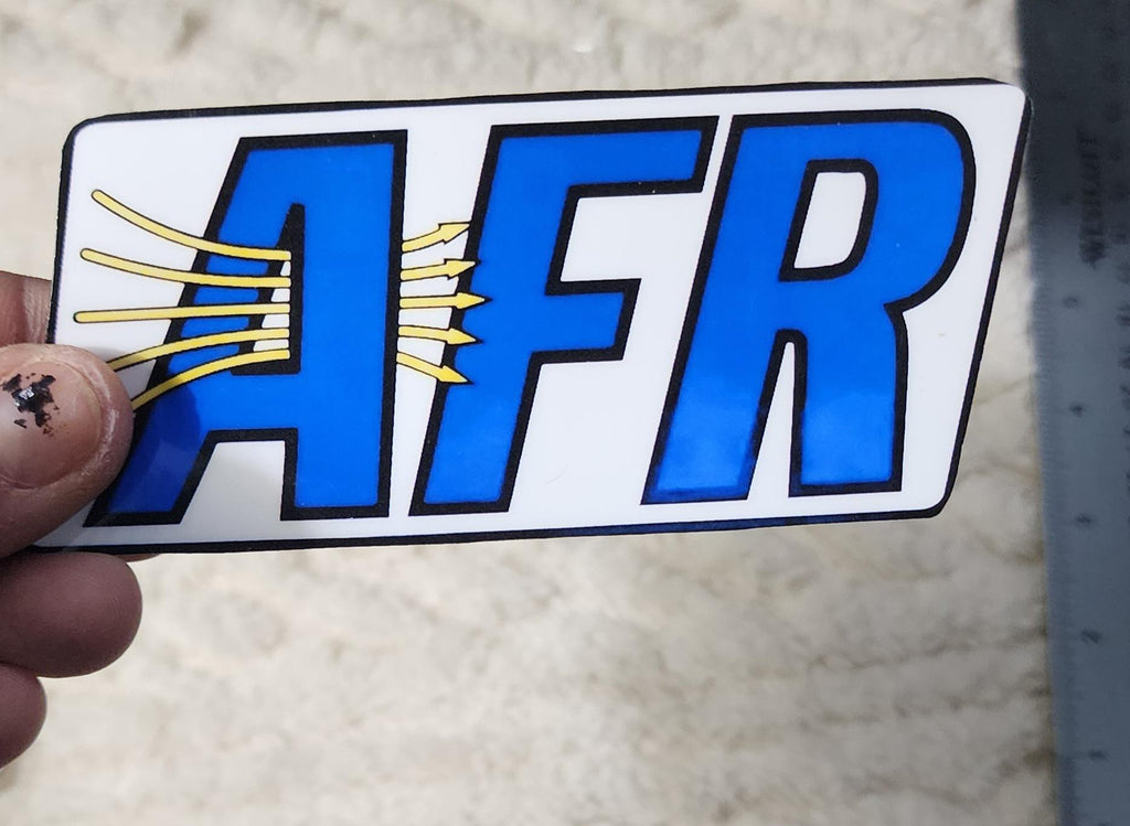 AFR Heads Hot Rod Sticker: Performance Vinyl Decal