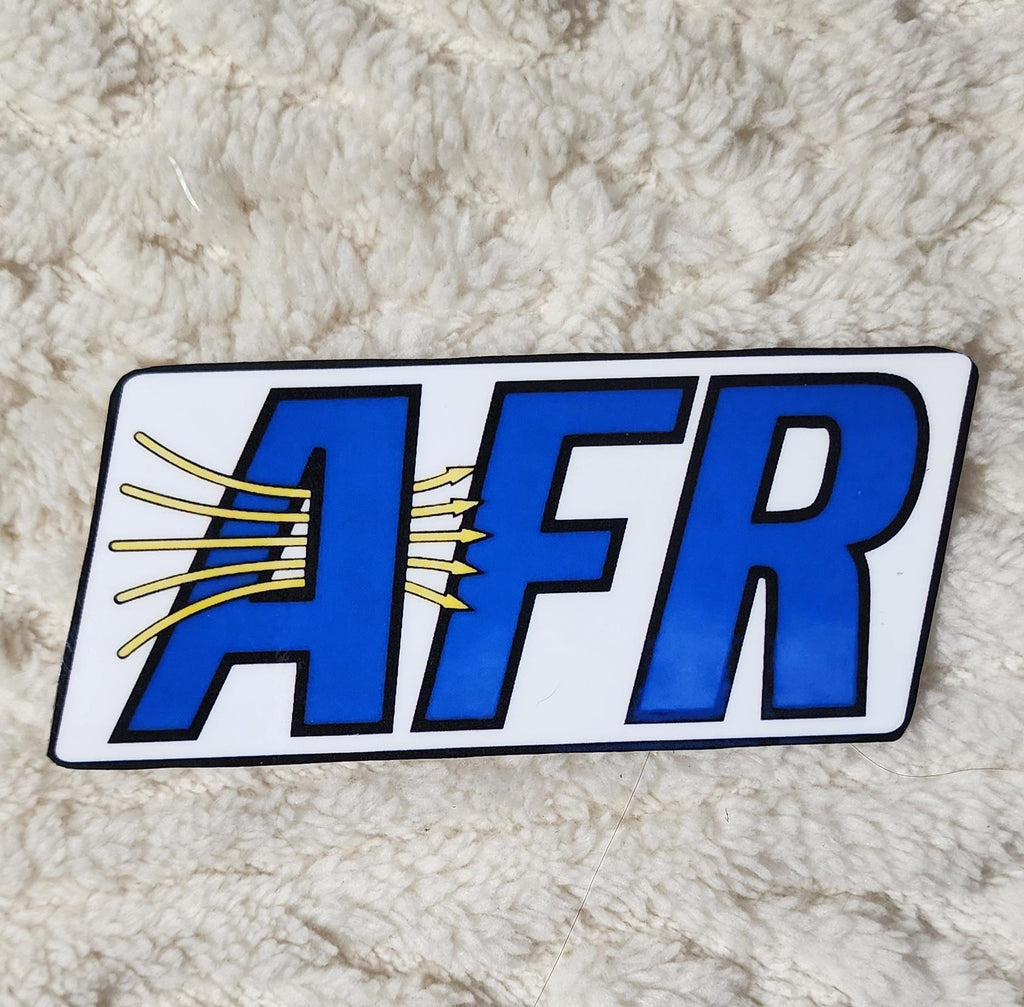 AFR Heads Hot Rod Sticker: Performance Vinyl Decal