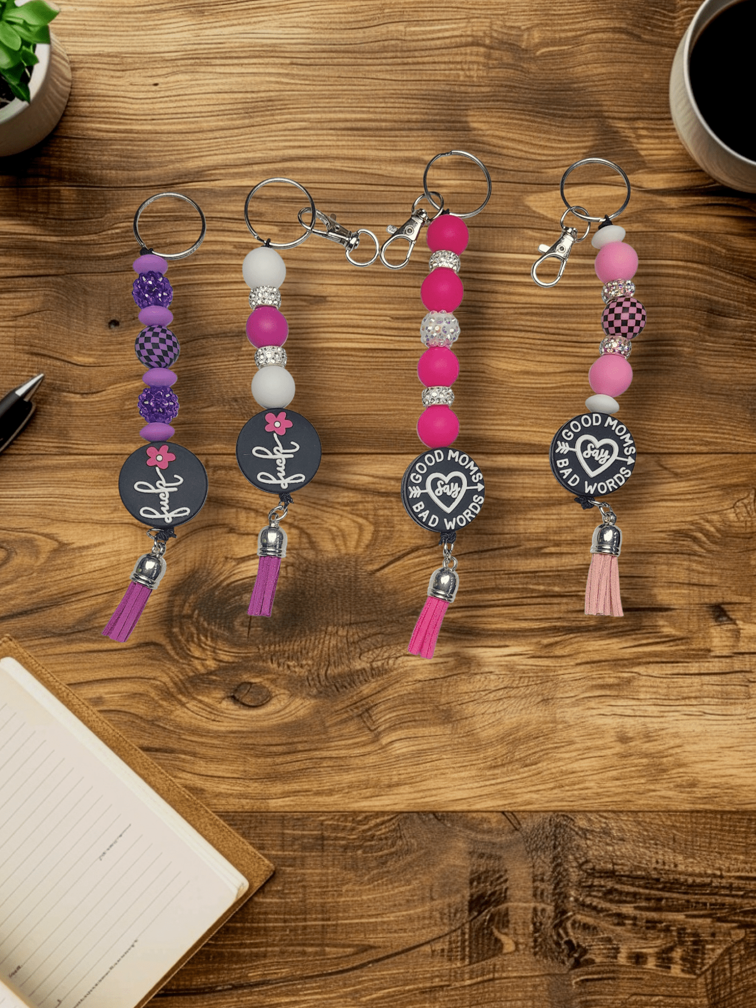 Mom Keychains - Hempin Mayhem