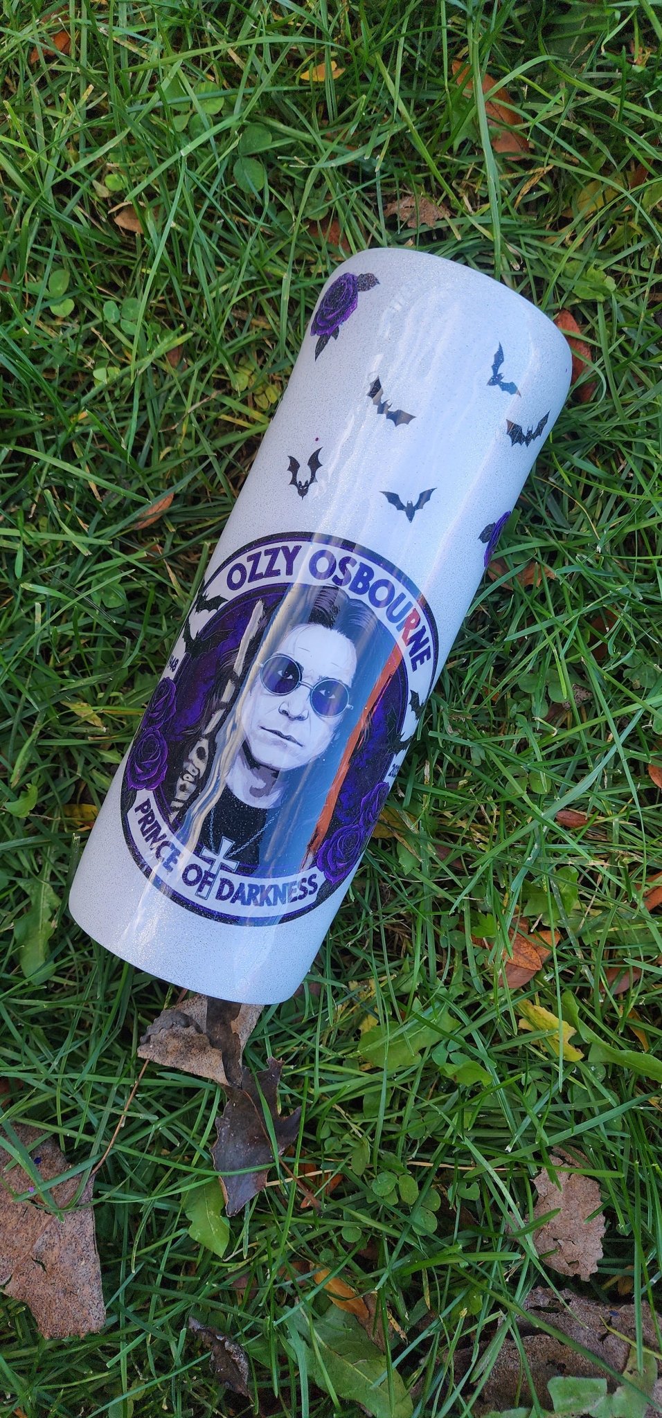 Ozzy Osbourne Tumbler: Prince of Darkness Stainless Steel Rock Cup - Hempin Mayhem