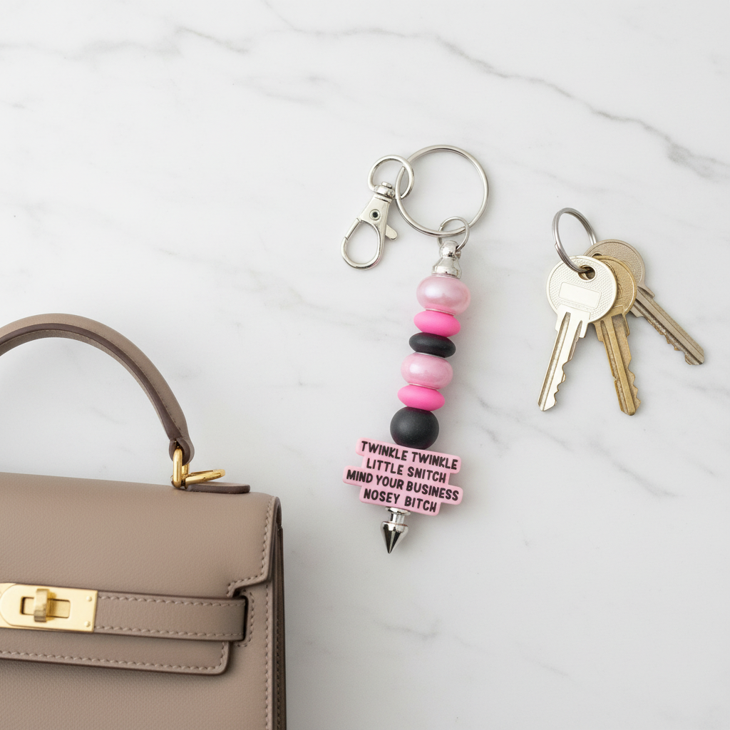 Twinkle Little Snitch Keychain