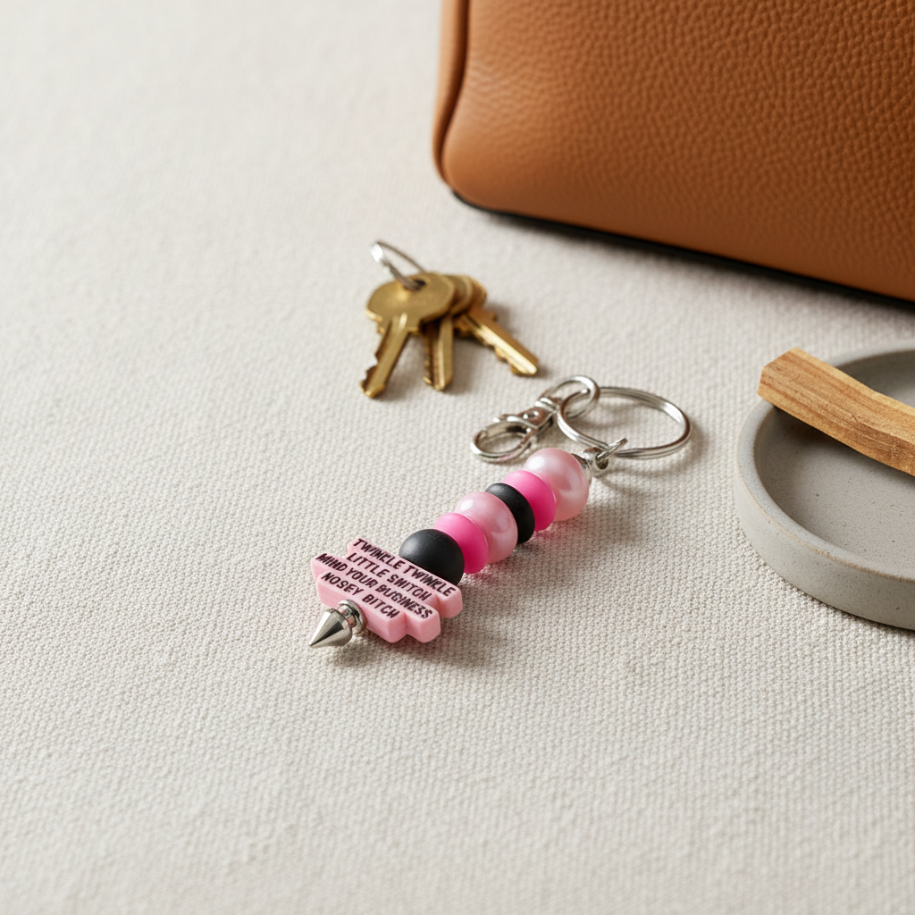 Twinkle Little Snitch Keychain