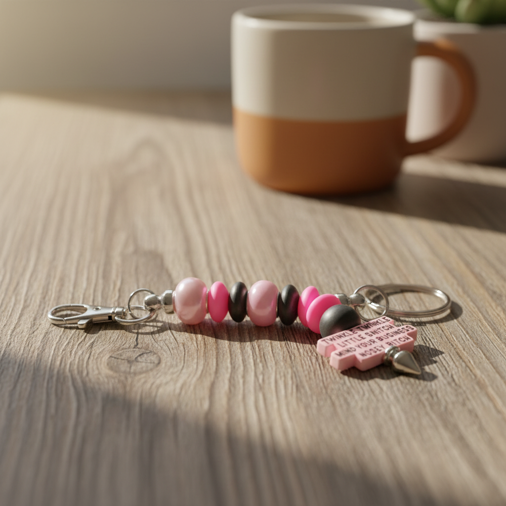 Twinkle Little Snitch Keychain