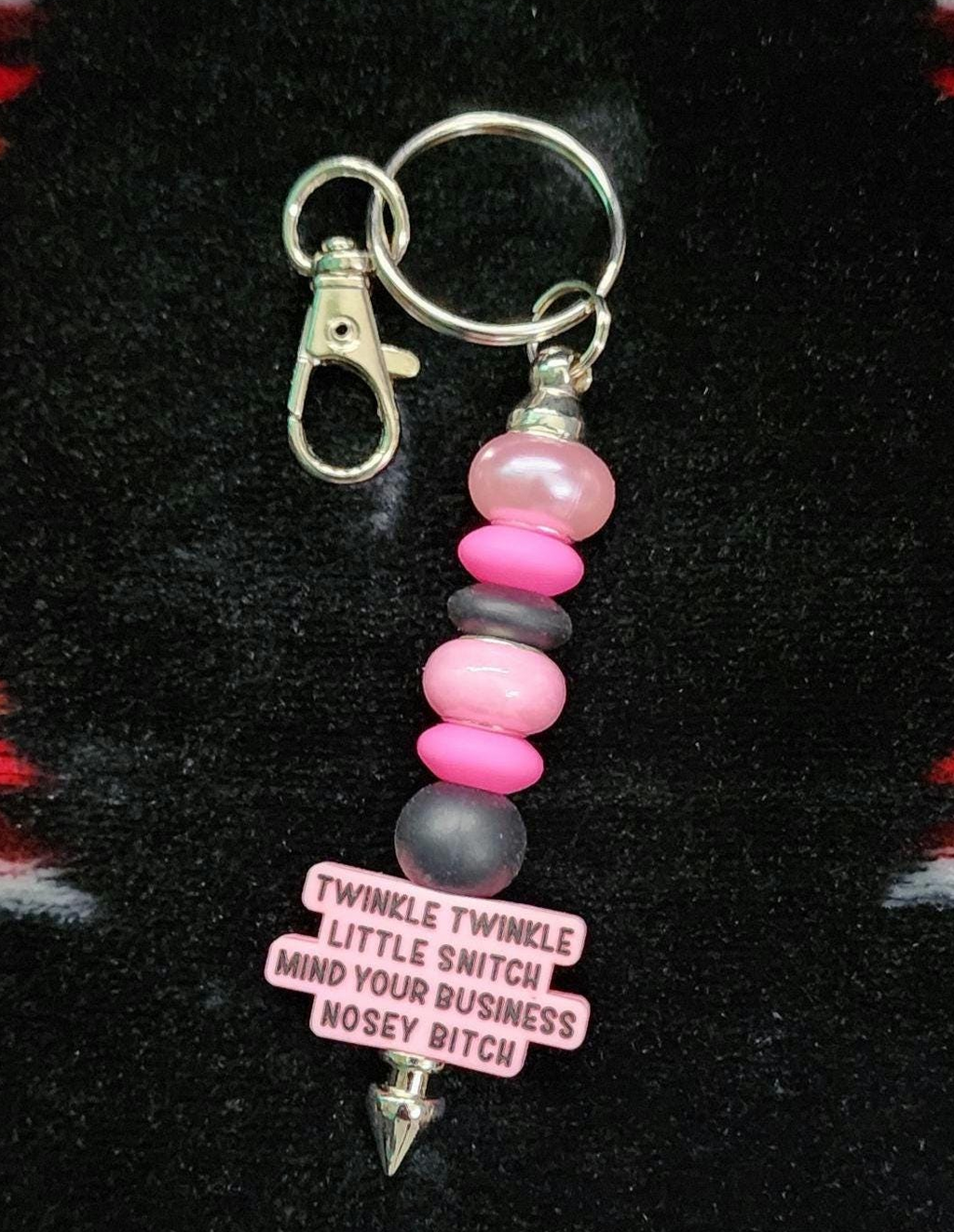 Twinkle Little Snitch Keychain