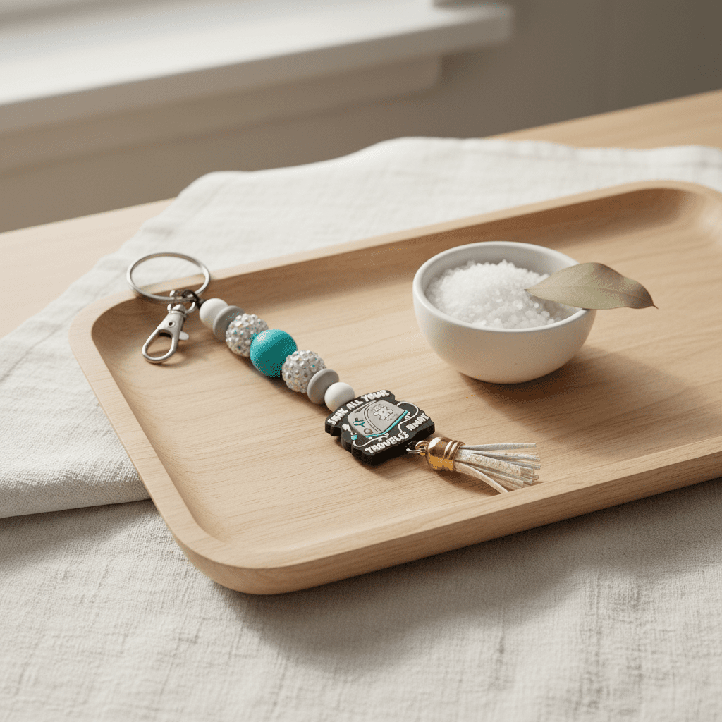 Toaster Soak All Your Troubles Away Keychain - Hempin Mayhem